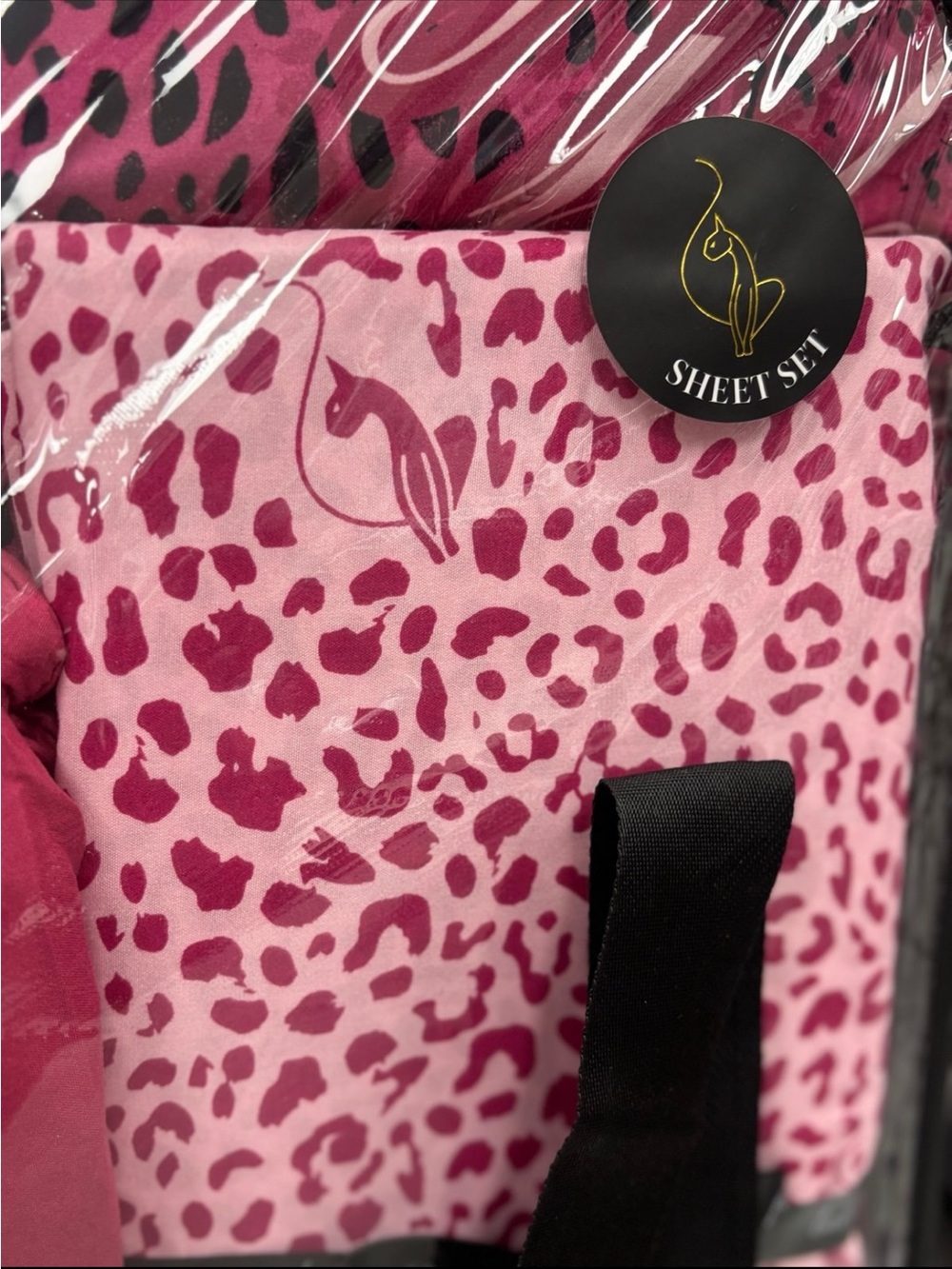 Baby Phat Hot Pink Logo 8-Piece Comforter Set - Picture 6 of 8